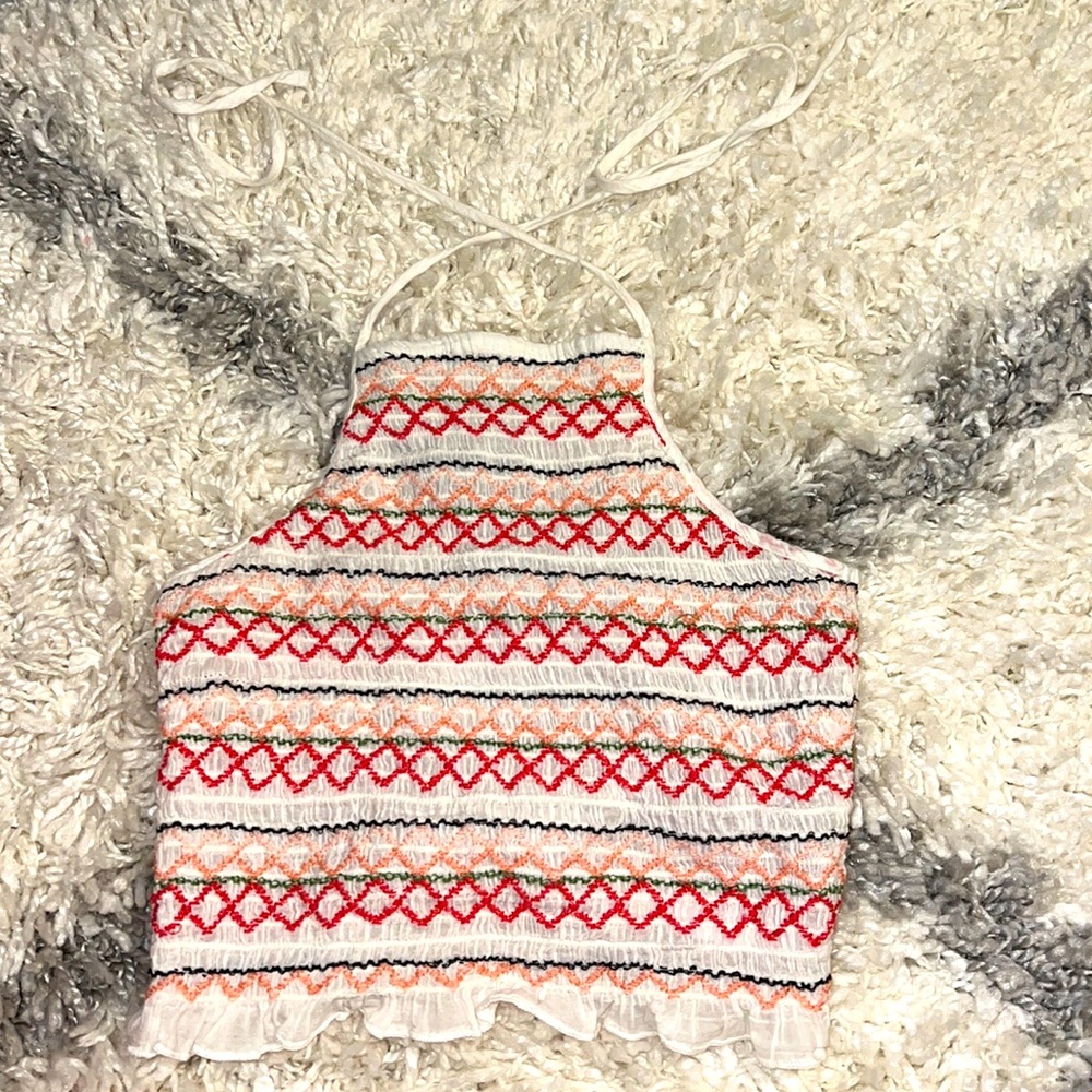 American Eagle XS tank top, vibrant and beautiful top perfect for summer!